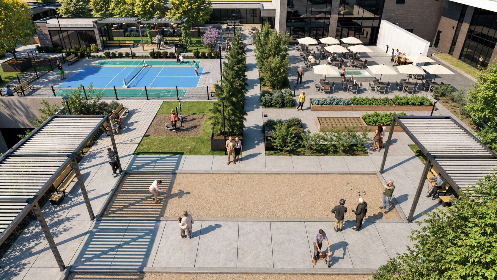 Amenities and common areas at Zenia Zenia Vaudreuil for 55+ residents (photo 1)