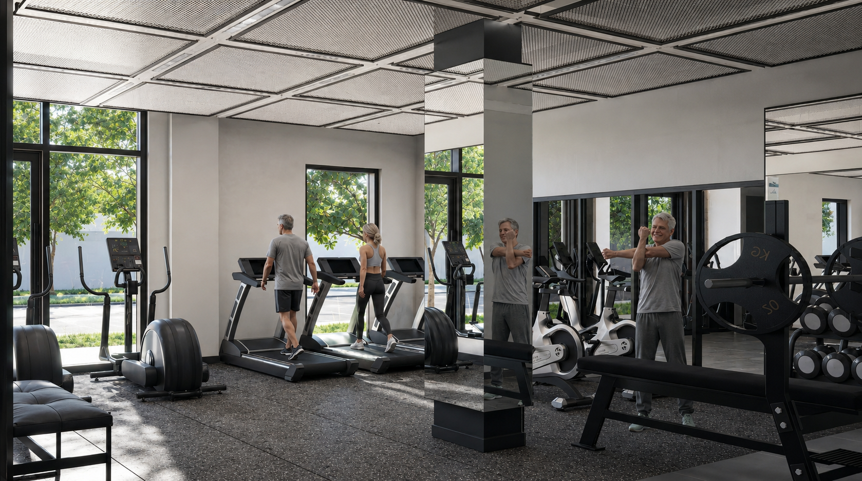 Amenities and common areas at Zenia Zenia Vaudreuil for 55+ residents (photo 3)